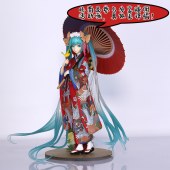 初音未来中秋深海花色衣和服